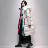 Winter Down Coat Jackets Women Hooded Parka Winter Clothing Snow Coat Casual Thick Short Puffer Jacket Bright