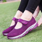 Women Platform Shoes 2022 New Spring Autumn Flat Woman Shoes Woman Breathable Mesh Casual Sneakers Zapatos De