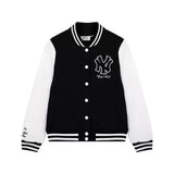 Women Letters Embroidery Camouflage Jacket American Vintage High Street Loose Stand Collar Tooling Jackets Baseball Uniform