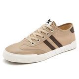 Summer New Men's Shoes Daily Trend Fashion Niche Design Solid Color Leisure Comfortable Flat Bottom Low Help