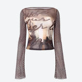 Fishnet Sleeve Mesh