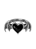 Gothic Heart Ring- Outfit
