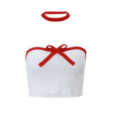 Zingj Spring New Women's Fashion Sexy Short Sleeveless Strap With A Small