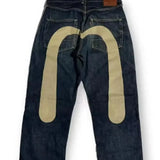 American High Street Fashion Big M Print Jeans Women Y2K Harajuku Casual Straight Baggy Jeans Punk Rock High Waisted