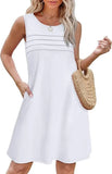 Women's Casual Round Collar Foldless Pocket
