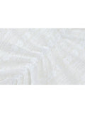 Women's Blouse White Hollow Out Mesh Black Ruffle Lace Up Draped Vest 2023 Summer Chic Vintage Casual Korean Shirt