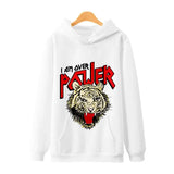Tigers Print Streetwear Hoodie Women Hip Hop Oversized Sweatshirts Female Loose Long Sleeved Autumn Tops Woman