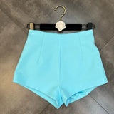 2022 Spring New Arrival High Waist Streetwear Slim Shorts Woen