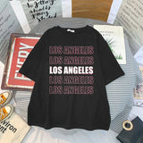 Summer Women Tshirts Casual USA Area Printed Tops Tee Female T Shirt Short Sleeve T Shirt Plus Size Streetwear T