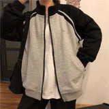 College Style Stitching Ladies Baseball Uniform High Street Jacket Lovers Loose Wild All-match Autumn New Jacket