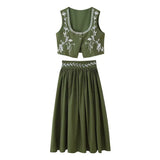 2025 New Women's Clothing Embroidered Tard