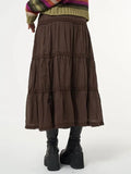 Vintage Tiered Midi