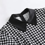 Swing Women's Dress Office OL Retro Vintage Hepburn Robe Winter Peter Pan Collar Retro Tunic Midi Party Dresses