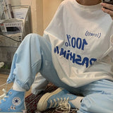 Harajuku T-shirts Women Korean Fashion Y2k Aesthetic Long Sleeve Oversized T Shirt Streetwear Basic Black Green Top