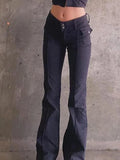 Vintage Low Rise Woven Pants- Outfit