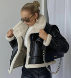 Retro Motorcycle Jacket-Outfit