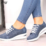 Women Flats Platform Shoes Woman Loafers Fashion Women's Slip On Shallow PU Casual Shoes Zapatos De Mujer