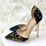 12cm high heels sexy stilettos pointed toe wedding party spring summer classic party dating 10cm 8cm pumps LF022