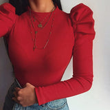 Spring Winter Women Sexy Bodysuit Casual Bodycon Solid Knitted Black Bodysuits Body For Women
