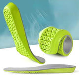 Deodorant Insole Shoe Pads Palmilha 3D Foot Acupressure Insole Men Women Soft Breathable Sports Cushion