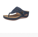 Cool Slippers Women 2025 Summer New Large-Size Hollow Metal Thick Bottom Cold Slippers