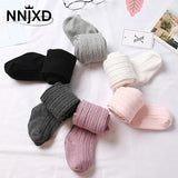 Children Spring/Autumn Tights Cotton Baby Girl Breathable Pantyhose Kids Infant Knitted Collant Tights Girls