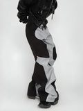 Patchwork Wide Leg