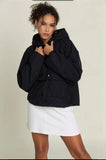 Women's 2025 New Three-Proof Fabric Hooded Multi-Color Jacket Jacket