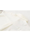 Women's Shirt Chic Vintage Blouses Casual Turn-down Collar Long Sleeve Loose Korean Elegant Office Ladies Female Print