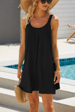 New U-Necked Sling Long-Singing Elegant A-Shaped Dress Dress Summer Women's