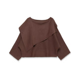 Women's Clothing 2025 Spring New Printing Mesh Collar Long Sleeve Folded Long