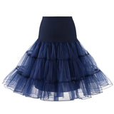 Short Tutu Skirts Petticoat White Black Red Crinoline Vintage Bridal Underskirt For Wedding Underskirt Rockabilly