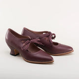Hollow High Heel With Large-Size Single-Shoe Women's Sharp Leather Face Shallow Casual