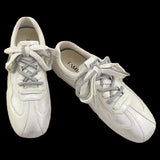 New Coloring College Style Training Shoes Women's Spring Fashion Soft-Soled Sports Leisure Agment