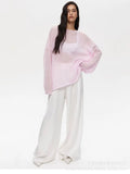 Spring And Summer New Hollow Sweater Women Wind Soft Loose Knitted Long-Sleeved Clothing