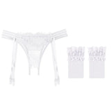 Zingj Black Silk Sling Stockings One Lace Open-Backed Pants Mood Ultra Thin Knee White Silk Stockings Uniform Temptation Garter-Outfit
