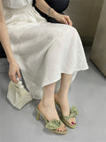 New One-Legged High-Heeled Sandals Women's High
