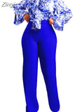 Pieces Women's Sets Summer Autumn Flower Print Blouse Shirt Suit Tops And Pants Suits Dashiki African Set Tracksuit