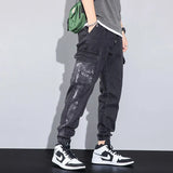 New Men Trousers Jeans All-Match Straight Slim Trousers Spring and Autumn Thin Stretch Casual Trousers for