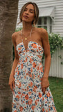 Chiffon Sleeveless Stitching Big Swing Long