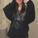 Front Zip Printed HoodieOutfit