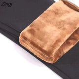 New Fashion High Waist Autumn Winter Women Thick Warm Elastic Pants Quality S-5XL 6XL Trousers Tight Type Pencil