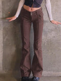 Vintage Low Rise Woven Pants- Outfit