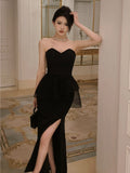Women Sexy Sleeveless Backless Bodycon Dress French Style Elegant Black Evering Party Slim Vestidos Ladies Summer