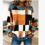 Women's Autumn And Winter New Solid Color Long-Sleeved Top