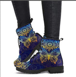 Autumn Round Toe Fashion Ankle Boots Size 43 Printing Boots Non Slip Platform Boots Lace Up Women Shoes Zapatos