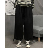 Gray Joggers Sweatpants Women Harajuku Streetwear High Waist Harem Wide Leg Pants Korean Casual Loose Sports Trousers