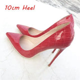 Women 12cm High Heels Fashion Girl Pumps High Heeled Pointed Toes Wedding Party Shoes High Heels Thin heels QP054