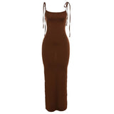 Zingj Women's Sexy Back Strap Temperament Slim Buttock Evening