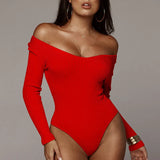 Zingj Spring V-Neck Long Sleeve Pit Strip Slim Bottom Conjoined Dress Autumn And Winter New
